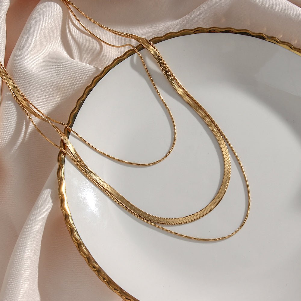 Collar Triple 18K